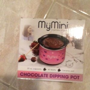 New Chocolate dipping pot